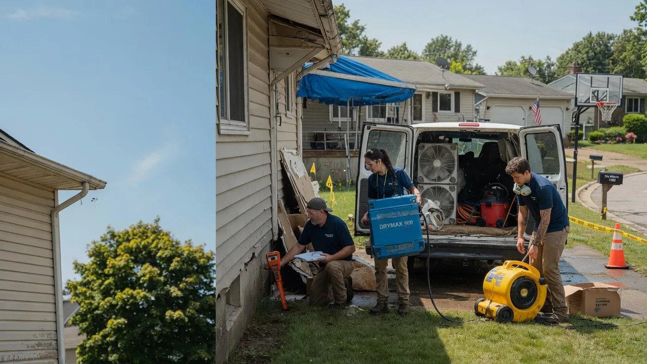 Ceiling Leak Cleanup in Augusta Springs, VA near me
